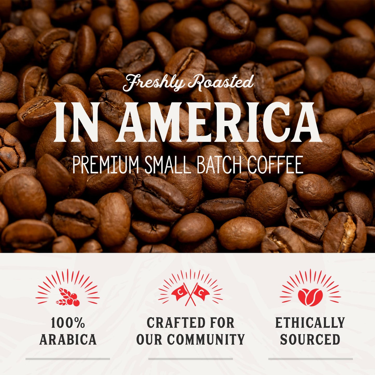 Crockett K Cups Coffee - Smooth Medium Roast Coffee Pods with Balanced Flavor, Clean Finish & All Day Energy - Convenient Single Serve for Reliable