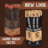 Cattleman's Cut American Wagyu Beef Sticks, Premium Bulk Protein Snacks, Keto Friendly, Gluten Free, Carnivore Travel Snack, Individually Wrapped 0.9