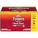 Folgers Classic Roast Medium Roast Ground Coffee, 40-1.4 Ounce Filter Packs