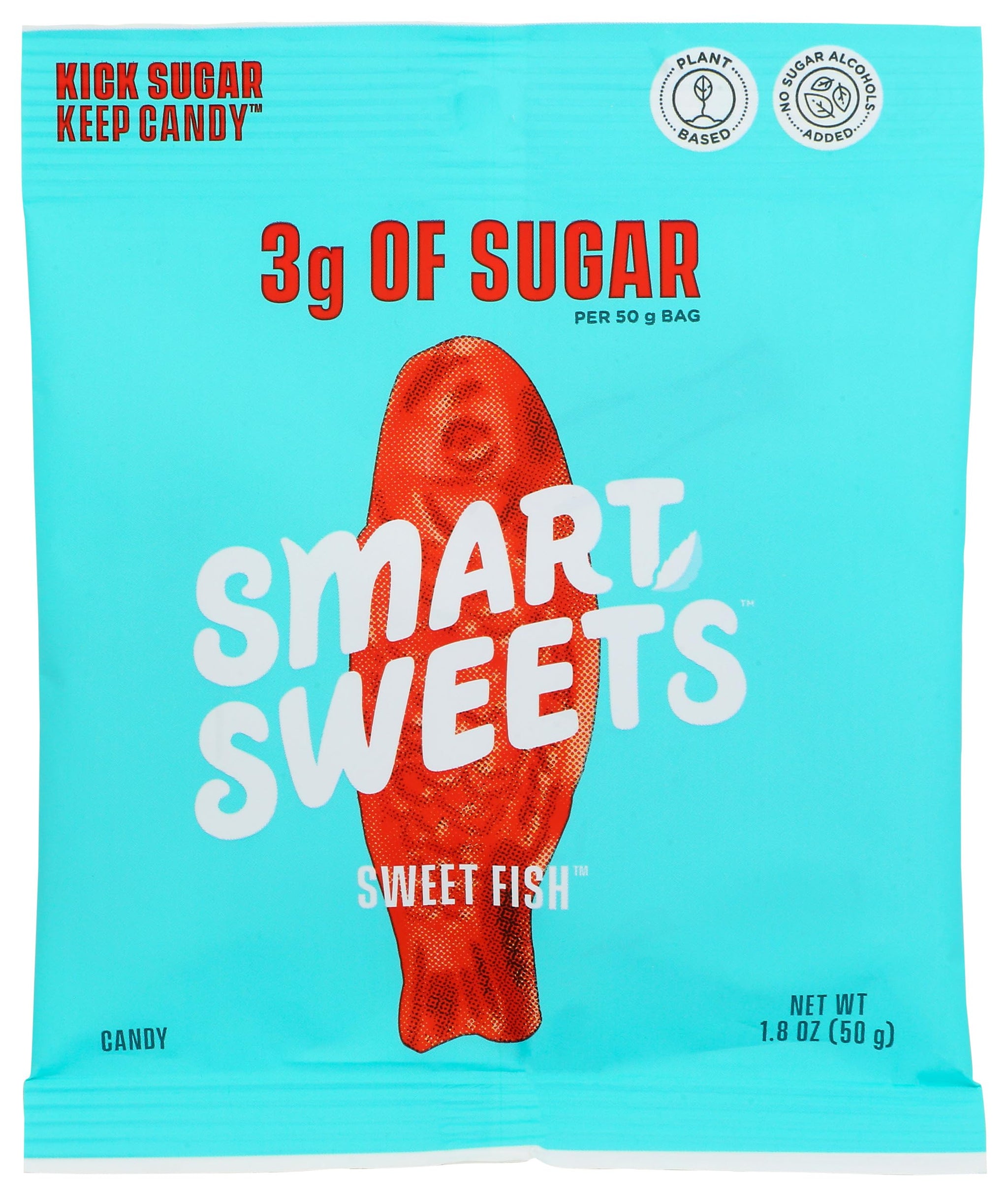 Smart Sweets, Sweet Fish Gummies, 1.8 Ounce