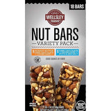 Wellsley Farms Nut Bars Dark ChocolateVariety Pack 9 Peanut Butter | 9 Nuts & Sea Salt , 18 ct.