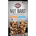 Wellsley Farms Nut Bars Dark ChocolateVariety Pack 9 Peanut Butter | 9 Nuts & Sea Salt , 18 ct.