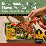 Brundo Spices Imported Ethiopian Berbere Chili Pepper Blend (2 oz) | Authentic Berbere & All Natural East African Seasoning | NON-GMO | No