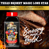 Slap Yo Daddy BBQ Rub Seasoning, Texas Brisket Magic Lone Star - Texas Brisket Rub for Smoking & Grilling From Pitmaster Harry Soo - Championship BBQ