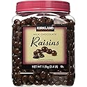 Kirkland Signature Signatures dYuDPI Milk Chocolate, Raisins, 3.4 Pound (5 Pack)