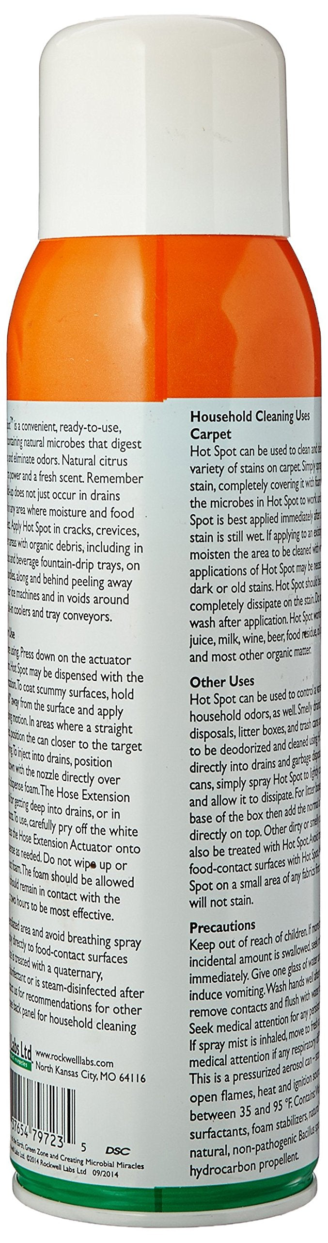 Rockwell Labs - IHSF016 - Invade Hot Spot - Stain Remover - 16 oz