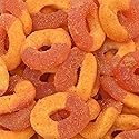 Candy Retailer Chili Chamoy Gummy Candy | Sweet and Spicy Peach Rings | 1 Lb
