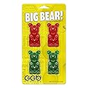 Big Bear!™ - 4-Pack of Gummy Bears from GGB Candies (Cherry/Sour Apple)