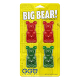 Big Bear!™ - 4-Pack of Gummy Bears from GGB Candies (Cherry/Sour Apple)