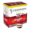 Cameron's Coffee Single Serve Pods, Flavored, Highlander Grog, 18 Count (Pack of 1)