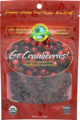 INTERNATIONAL HARVEST Organic Apple Juice Sweetened Cranberries, 3 OZ