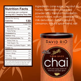 Tiger Spice Chai Tea Latte Mix, 14 Oz, Black Tea, Organic Spices, Dairy Free, Serve Hot or Cold, Just Add Water or Milk, 14 Servings