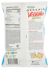 Sensible Portions Organic Zesty Ranch Garden Veggie Straws, 4.25 OZ