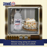 Goodman's Coconut Extract - Gluten-Free, Non-GMO, Kosher - Enhance Your Recipes with Tropical Coconut! Ideal for Whipped Toppings, Puddings, Cakes