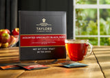 Taylors of Harrogate Assorted Specialty Black Teas Sampler, Variety Gift Box, Individually Wrapped Bags, 20 Count (Pack of 1), English Breakfast, Earl