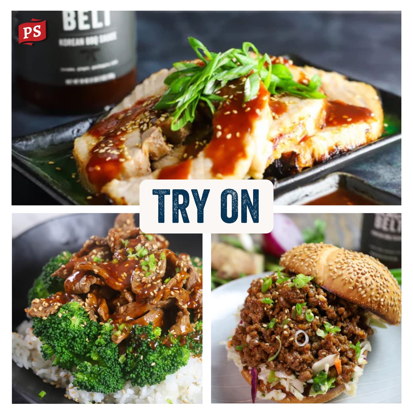 PS Seasoning Blackbelt Korean BBQ Sauce - All-Purpose Marinade, Glaze, Baste, and Dip - Savory Grilling Sauce for Korean BBQ, Bulgogi, Beef Short