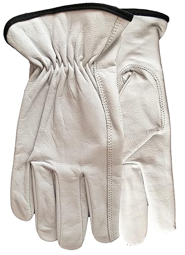 Watson Gloves Scape Goat Work Glove - Full Grain Goatskin Leather, Drivers Style