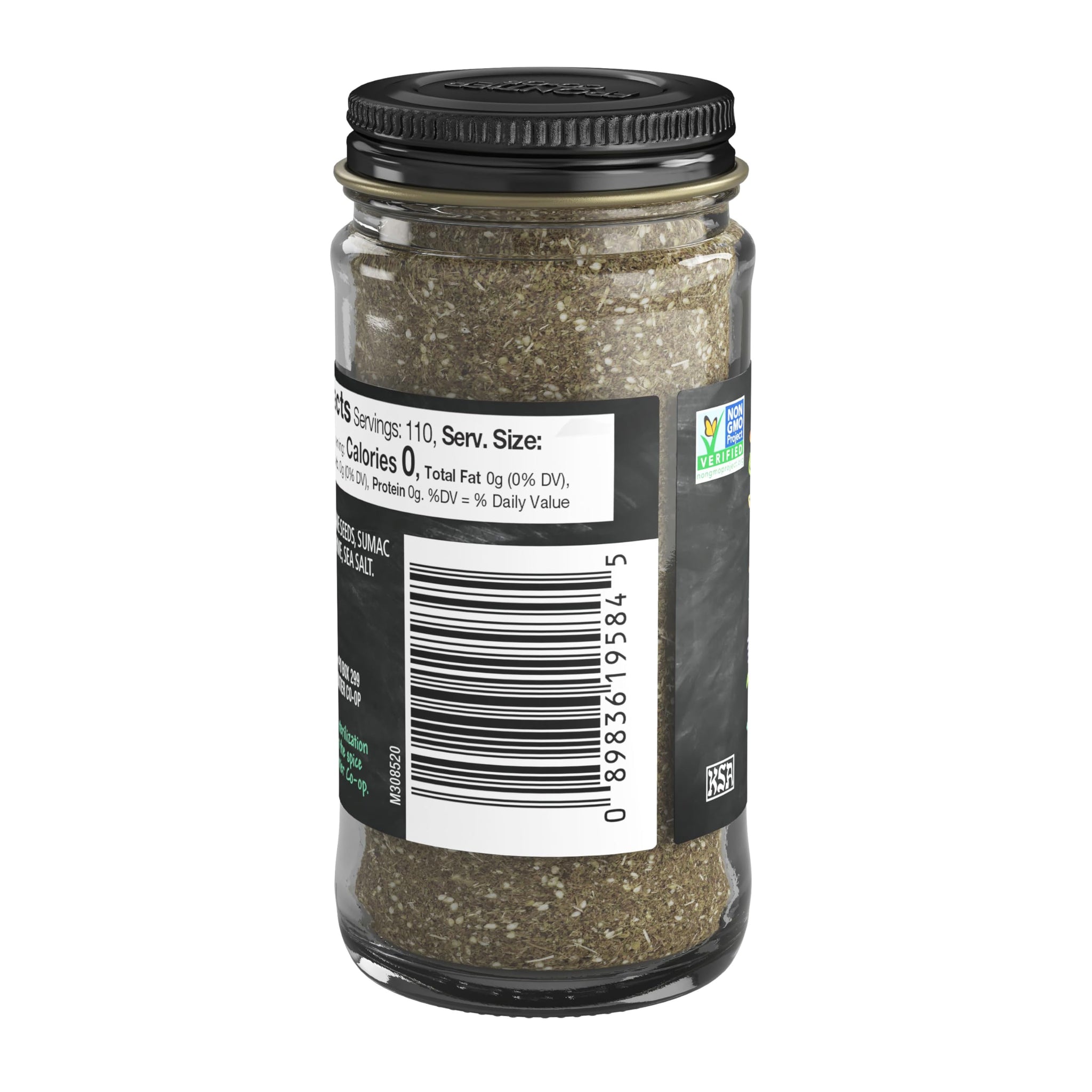 Frontier Co-op Za'atar Seasoning, 1.90 oz - Blend for Middle Eastern Inspired Dishes Hummus, Tahini Dip, and Vegetables