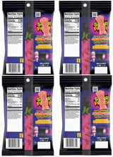 Glow Up Sour Gummies, 26.8oz Strawberry Watermelon Chewy Candy with Blacklight Glow Confetti - Limited Edition Halloween Party Snack