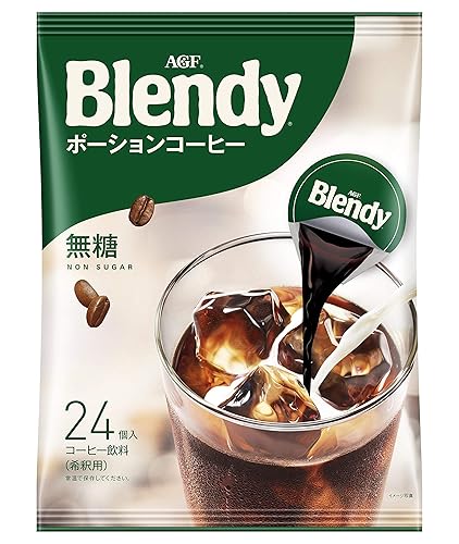 3 set 24 AGF Blended potion coffee no sugar