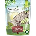 Food to Live Organic Whole Grain Buckwheat Flour, 8 Ounces - Non-GMO, Kosher, Unbleached, Unbromated, Unenriched, Stone Ground, Powder, Meal