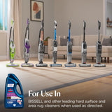Bissell Multi-Surface Solution, For use in CrossWave and other leading hard surface and area rug cleaners, 64oz, Dissolves dirt, grime, and tough