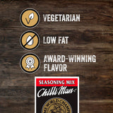 CHILLI MAN Chili Seasoning Mix (Pack of 24), 1.25 Ounce Packets