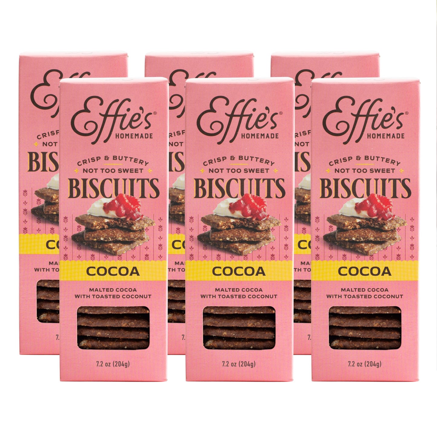 Effie's Homemade Biscuits - Cocoa - 6 Pack