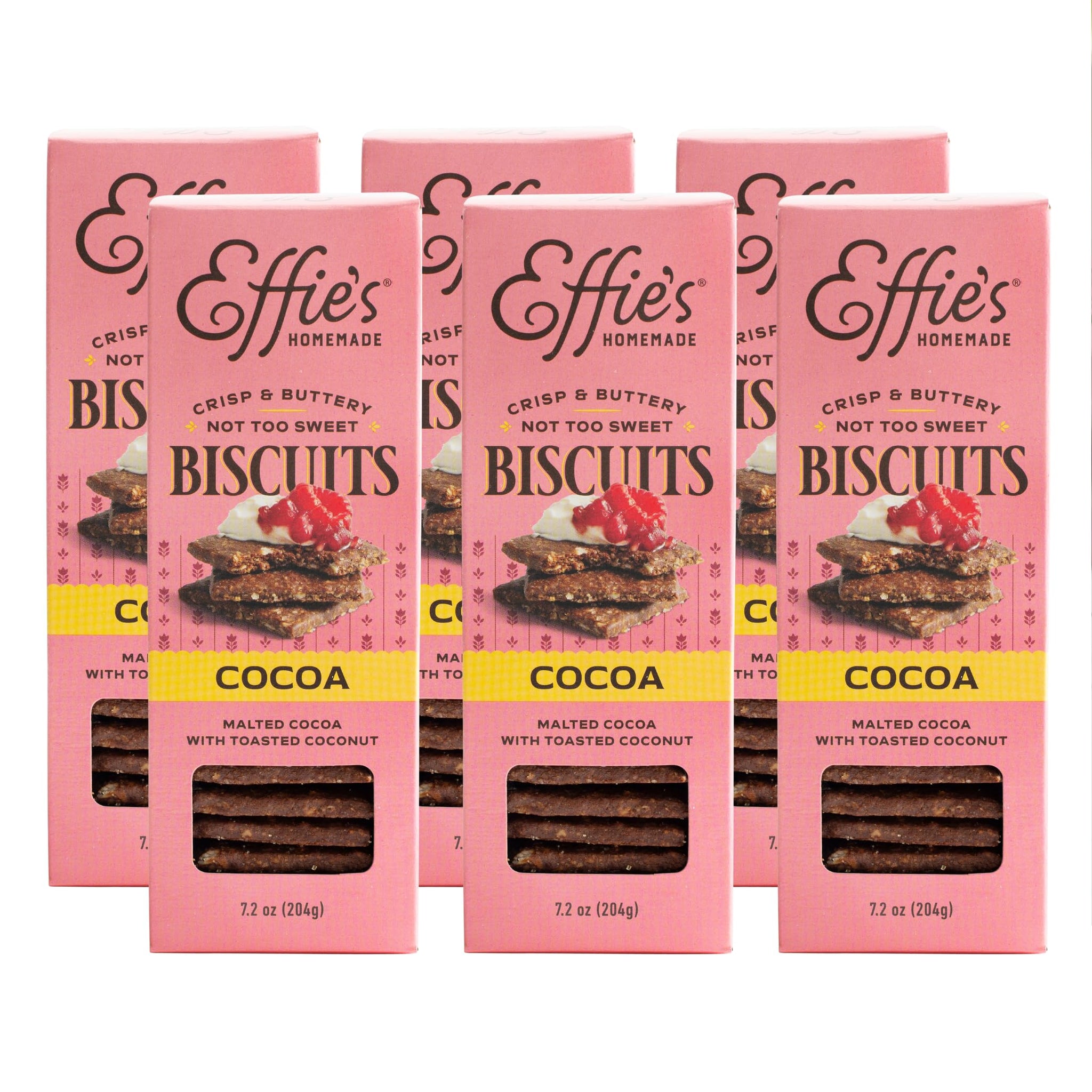 Effie's Homemade Biscuits - Cocoa - 6 Pack