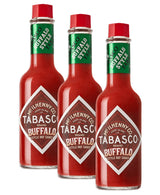 Tabasco Brand, Hot Pepper Sauce, Buffalo Wing Style, 5oz Bottle (Pack of 3)