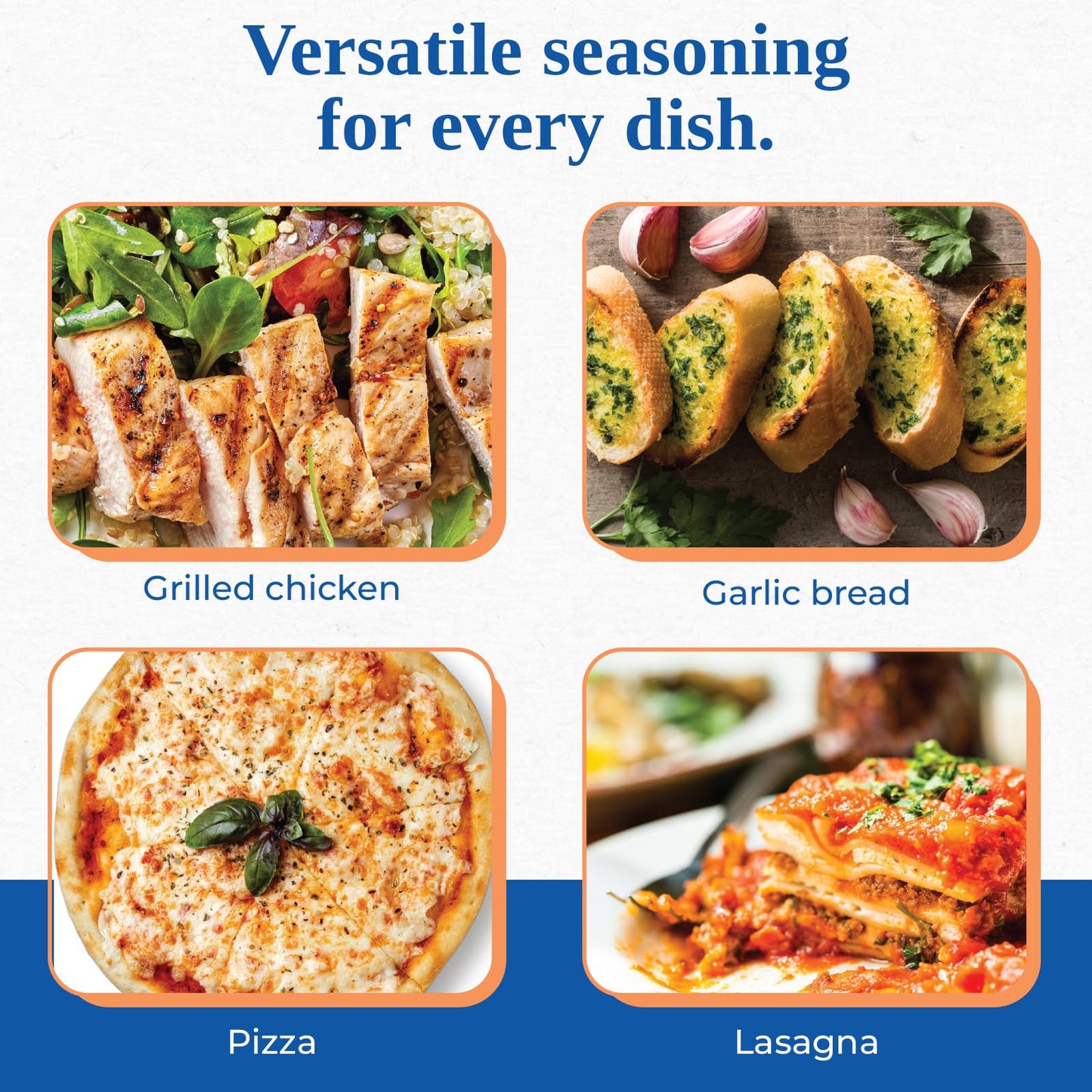 Chef Paul Magic Seasonings Blends Magic Italian Seasoning | No Sugar, No Salt Seasoning | Pure Parmesan cheese with herbs | Pizza Seasoning for Pasta