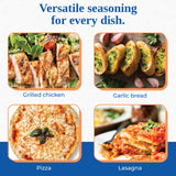 Chef Paul Magic Seasonings Blends Magic Italian Seasoning | No Sugar, No Salt Seasoning | Pure Parmesan cheese with herbs | Pizza Seasoning for Pasta