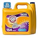 ARM & HAMMER Plus OxiClean with Odor Blasters Liquid Laundry Detergent, Laundry Odor Remover, Attacks Stains, Fresh Burst Scent, 154 Loads, 200.2 Fl