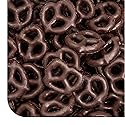 Chocolate Covered Pretzels - 5 Pound Pack - Dark Chocolate Pretzels for Office Bowls, Snacking, and Gifting - Sweet & Salty Snack - Crunchy Holiday