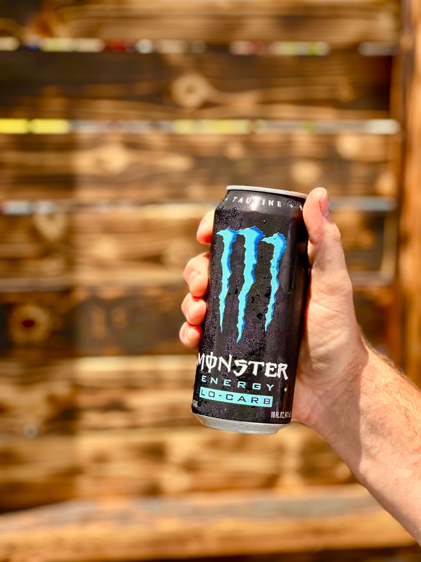 Monster Energy, Lo-Carb Monster, Low Carb Energy Drink, 16 Ounce