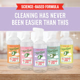 Rebel Green Natural All-Purpose Cleaning Spray - Derived Multi-Surface Cleaner with Essential Oils for Kitchen, Bath, Countertops and More - Lavender