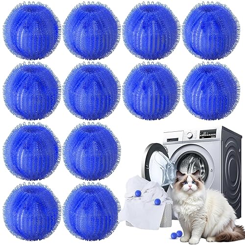 Pet Hair Remover for Laundry, Reusable Dog & Cat Hair Remover Tool, Effectively Removes Pet Hair, Lint and Dander from Bedding and Clothing, Suitable