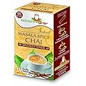 Nature's Guru Instant Masala Spice Chai Tea Drink Mix Unsweetened 10 Count Single Serve On-the-Go Drink Packets, 5.64 Ounce (Pack of 1) (MCU_FBA)