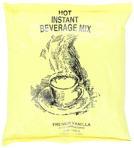 Victorian Inn Instant Cappuccino, French Vanilla, 2 Pound (Pack of 6)