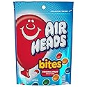 Airheads Candy, Bites, Original Fruit Flavor, Non Melting, 9oz Bag, Box of 12 Bags