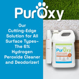 PurOxy Outdoor Cleaner & Pet Odor Eliminator with Power Sprayer