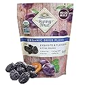 Sunny Fruit Soft Organic Pitted Prunes, 2.5 Pound Bulk Bag | No Preservatives, No Sugar Added | Healthy, Naturally Sweet Dried Plums | High Fiber