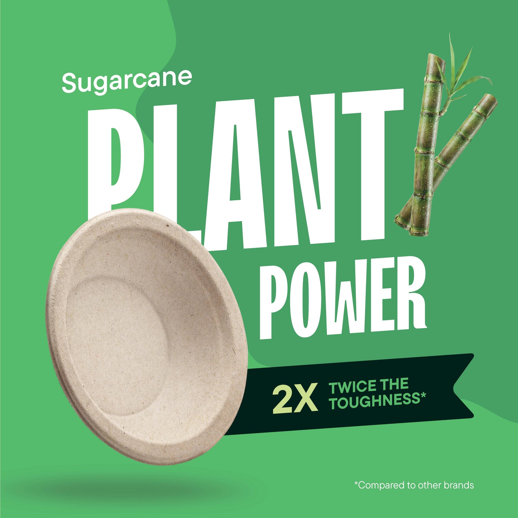 Paper Bowls, 100% Compostable Disposable Soup Bowl [125-Pack] - PFAS-Free - BPI Certified - [16 oz] Heavy Duty, Eco-Friendly, Biodegradable Bagasse