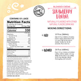 Big Train Strawberry Banana Blended Crème Beverage Mix, 3.5 Pound (Pack of 1)