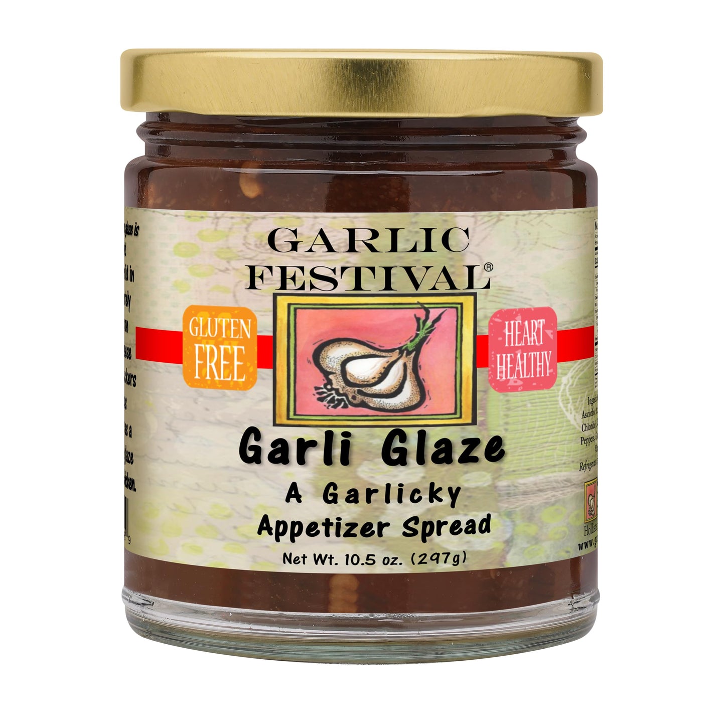 Garlic Festival Foods Apple Garli Glaze 10.5 oz.