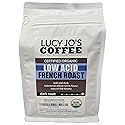 Lucy Jo's Coffee, Organic Low Acid French Roast, Ground Coffee 11 oz