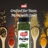Badia Parsley Flakes, 3 oz - Fresh Aromatic Herb for Cooking, Garnishing & Seasoning
