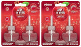 Glade Plugins Scented Oil Refills - Apple of My Pie - Holiday Collection 2020-2 Count Oil Refills Per Package - Pack of 2 Packages