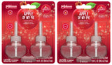 Glade Plugins Scented Oil Refills - Apple of My Pie - Holiday Collection 2020-2 Count Oil Refills Per Package - Pack of 2 Packages