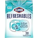 Clorox Refreshables In Dryer Clothing Refresher, Spring Fresh, 30 Towelettes